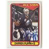 Image 1 : Buffalo Sabres Daren Puppa 1990 Topps #204 signed trading card.