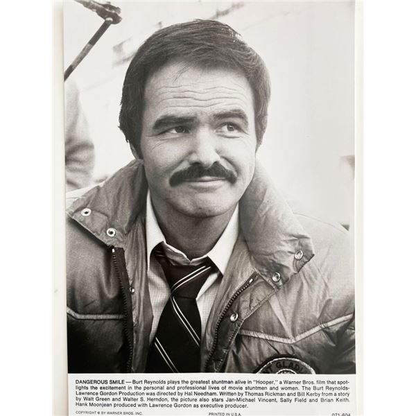 Hooper Burt Reynolds unsigned movie photo