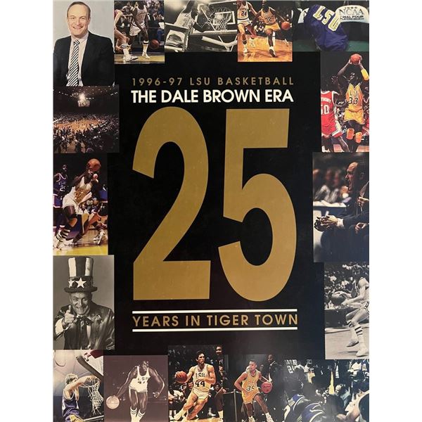 LSU Tigers 96-97 media guide. 8x11 inches