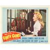 Image 1 : Forty Guns _x000d_ 1957 original vintage lobby card