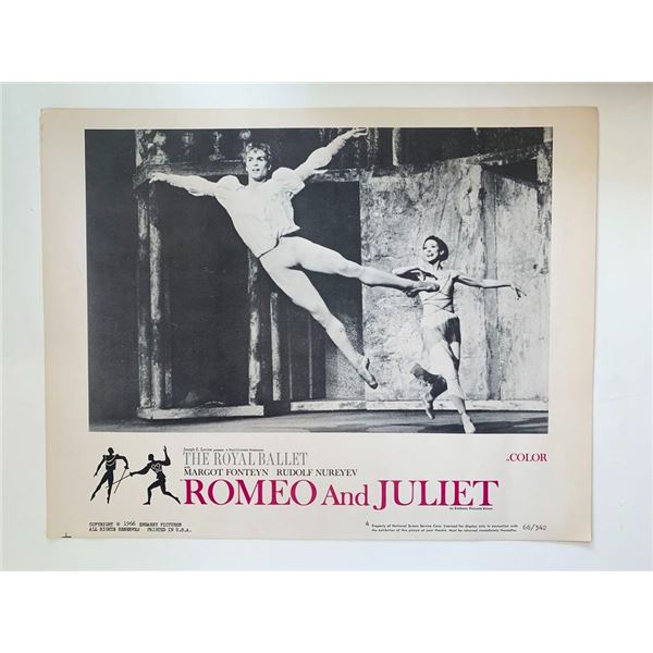Romeo and Juliet_x000d_ original 1966 vintage lobby card