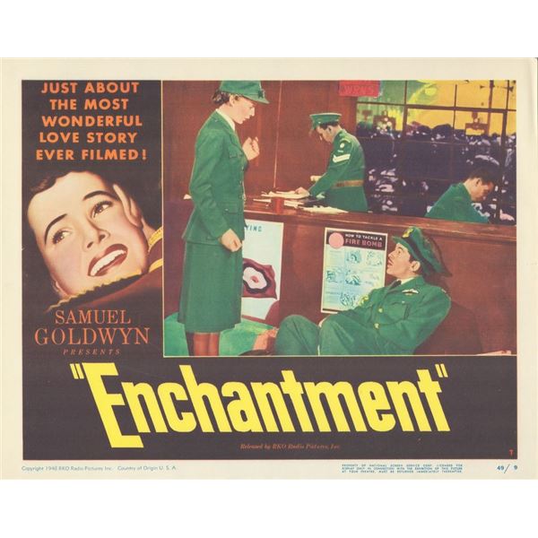Enchantment  1948 original vintage lobby card