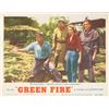 Image 1 : Green Fire 1954 original vintage lobby card