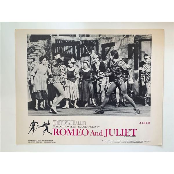 Romeo and Juliet_x000d_ original 1966 vintage lobby card