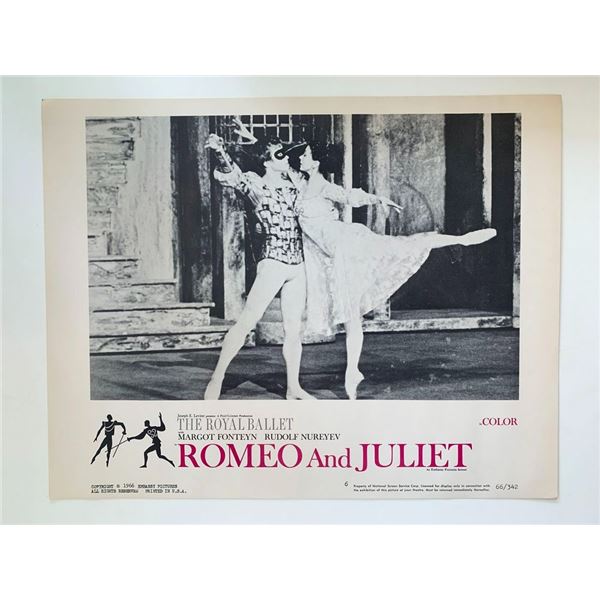 Romeo and Juliet_x000d_ original 1966 vintage lobby card
