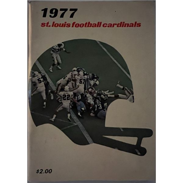 1977 St. Louis Cardinals team program