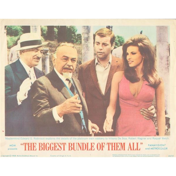 The Biggest Bundle of Them All 1968 _x000d_ original vintage lobby card