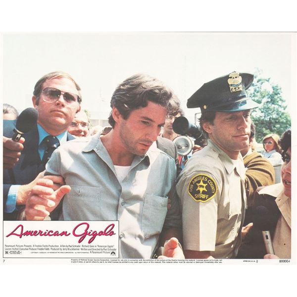 American Gigolo 1980 original vintage lobby card