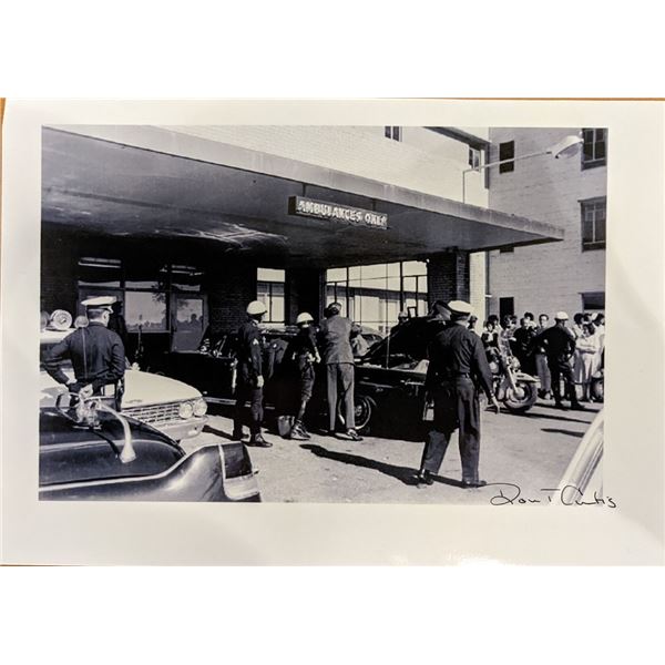 JFK Assassination Doctor Don T. Curtis Signed Photo