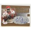 Image 1 : Bernard Berrian signed 2004 Sage Hit trading card