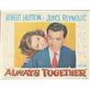 Image 1 : Always Together 1947 original vintage lobby card
