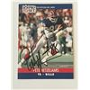 Image 1 : Buffalo Bills Pete Metzelaars 1990 NFL #439 signed trading card