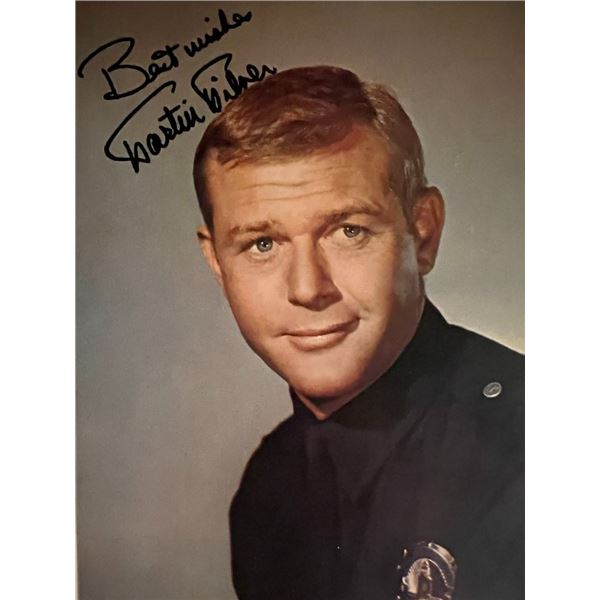 Martin Milner facsimile signed photo. 5x7 inches