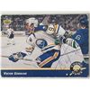 Image 1 : Buffalo Sabres Viktor Gordiuk 1992 Upper Deck #579 signed trading card