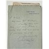 Image 1 : British play critic John Clayton signed letter