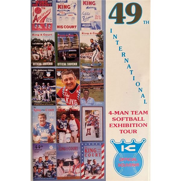 The King and His Court 49th year program. 7x11 inches