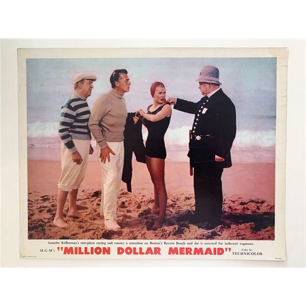 Million Dollar Mermaid original 1952 vintage lobby card