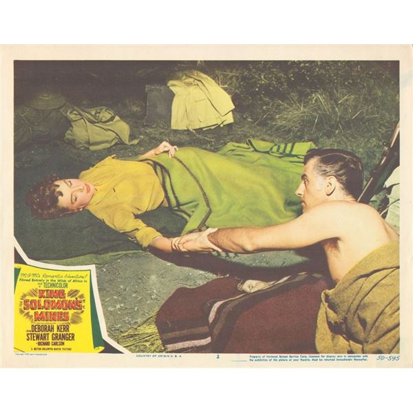 King Solomon's Mines 1950 original vintage lobby card