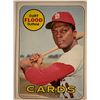 Image 1 : St. Louis Cardinals Curt Flood baseball trading card