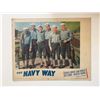 Image 1 : The Navy Way original 1954 vintage lobby card