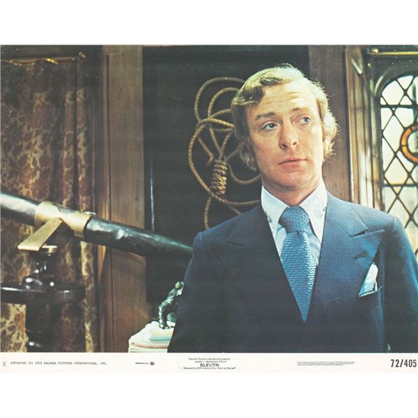 Sleuth 1972 original vintage lobby card