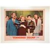 Image 1 : Tennessee Champ original 1954 vintage lobby card