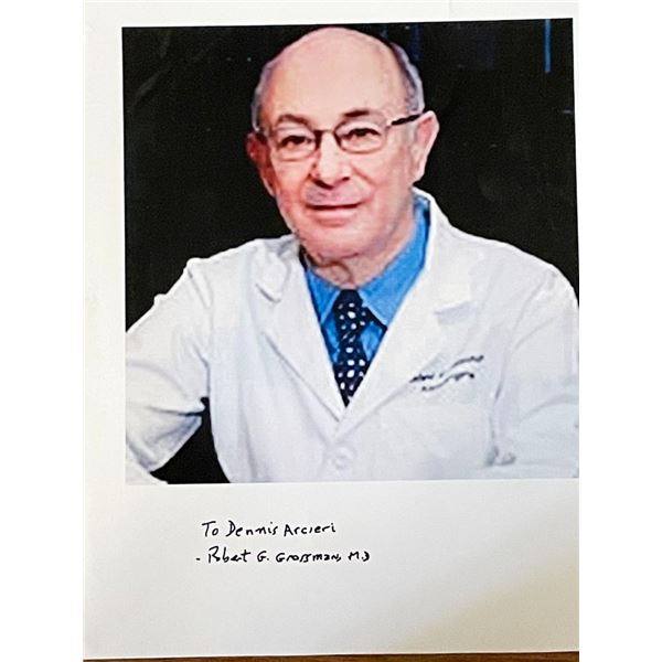 JFK Assassination Doctor Robert Grossman signed photo