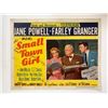 Image 1 : Small Town Girl original 1953 vintage lobby card