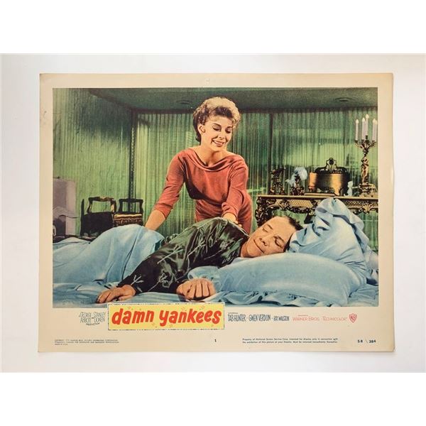Damn Yankees  original 1958 vintage lobby card