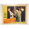 Image 1 : Dangerous Crossing original 1953 vintage lobby card