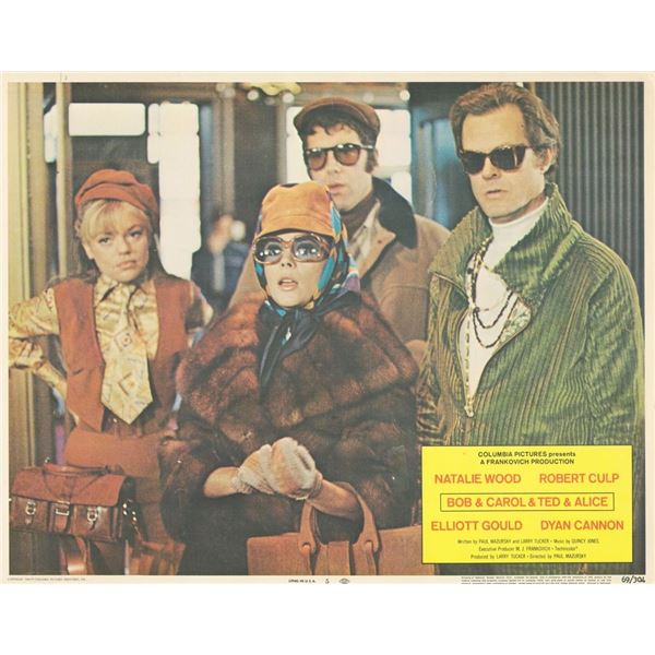 Bob & Carol & Ted & Alice 1969 original vintage lobby card