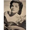 Image 1 : Marion Marlowe facsimile signed photo. 5x7 inches
