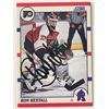Image 1 : Philadelphia Flyers Ron Hextall 1990 Score #25 signed trading card