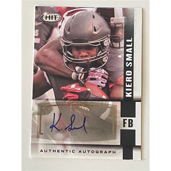 Kiero Small signed autograph card