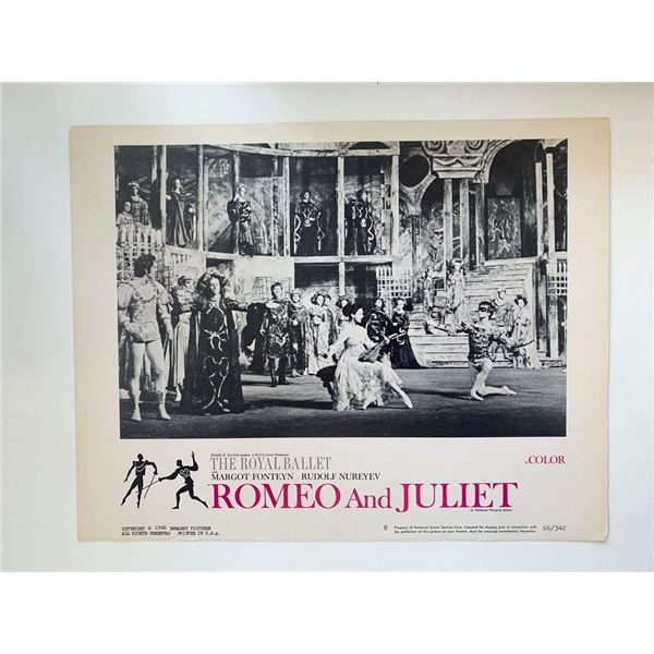 Romeo and Juliet_x000d_ original 1966 vintage lobby card