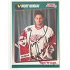 Image 1 : Detroit Red Wings Vincent Riendeau 1991 Score signed trading card