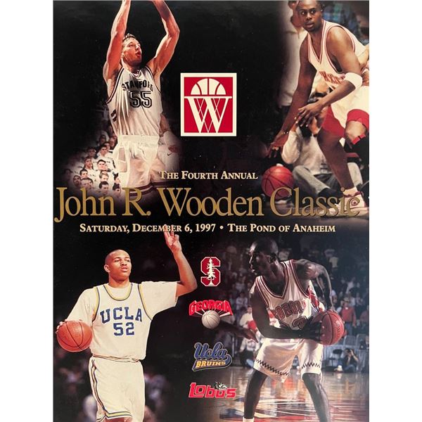 1997 John Wooden Classic program. 8x11 inches