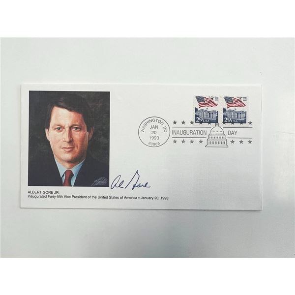 Al Gore facsimile Inauguration Day commemorative cover