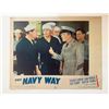 Image 1 : The Navy Way original 1954 vintage lobby card