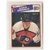 Image 1 : Philadelphia Flyers Ilkka Sinisalo 1988 O-Pee-Chee #111 signed trading card
