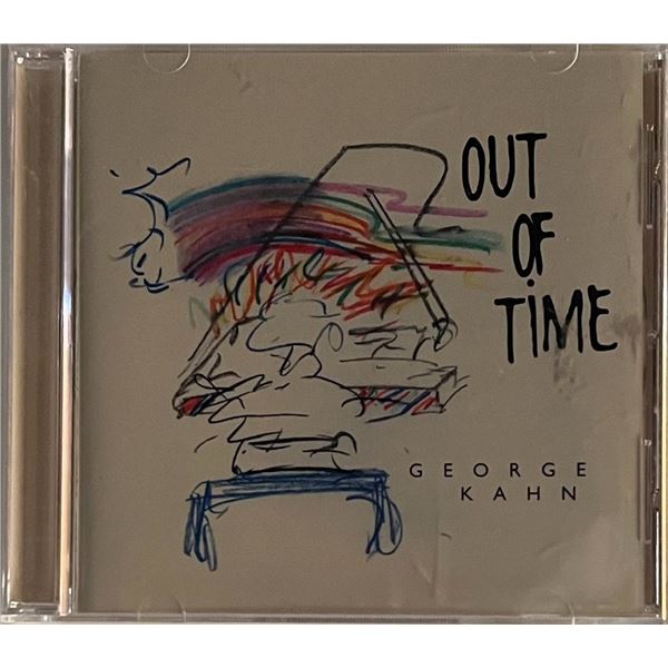 George Kahn Out Of Time CD. 5x6 inches