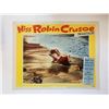 Image 1 : Miss Robin Crusoe original 1953 vintage lobby card