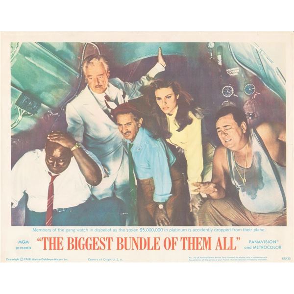 The Biggest Bundle of Them All 1968 _x000d_ original vintage lobby card