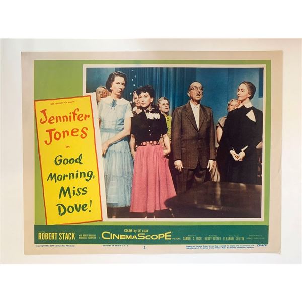 Good Morning, Miss Dove original 1955 vintage lobby card