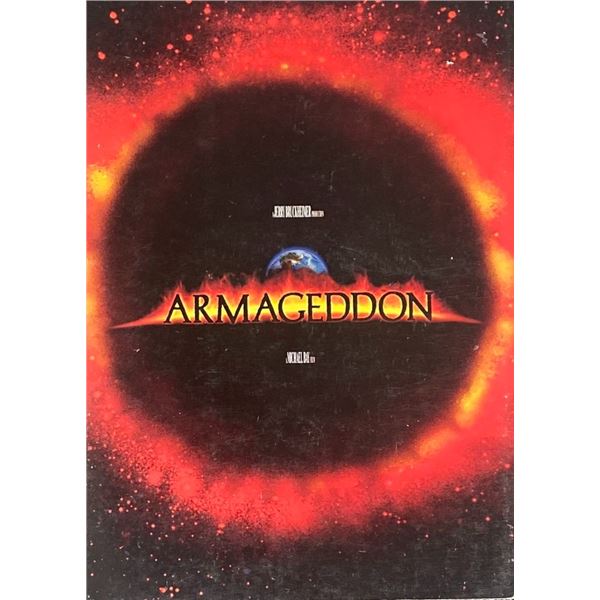 Armageddon movie press book
