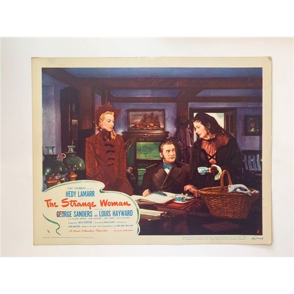 The Strange Woman original 1946 vintage lobby card