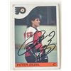 Image 1 : Philadelphia Flyers Peter Zezel 1985 Score #25 signed trading card