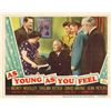 Image 1 : As Young as You Feel 1951 original vintage lobby card