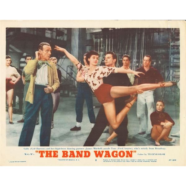 The Band Wagon 1953 original vintage lobby card
