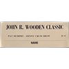 Image 1 : John Wooden Classic Press Assignment Card